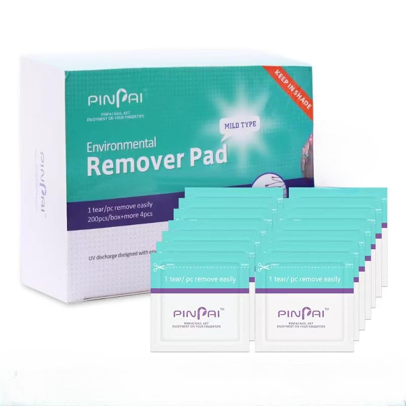 200pcs-gel nail polish remover pads -Lint free wipes- soak off gel- for acrylic gel extensions and nail art