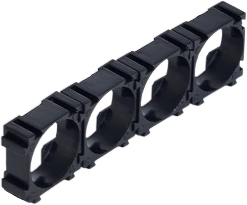 Miniatura 7 de Soporte de batería de litio 18650, soporte de batería de iones de litio de plástico, espaciador de seguridad, soporte de almacenamiento de carcasa