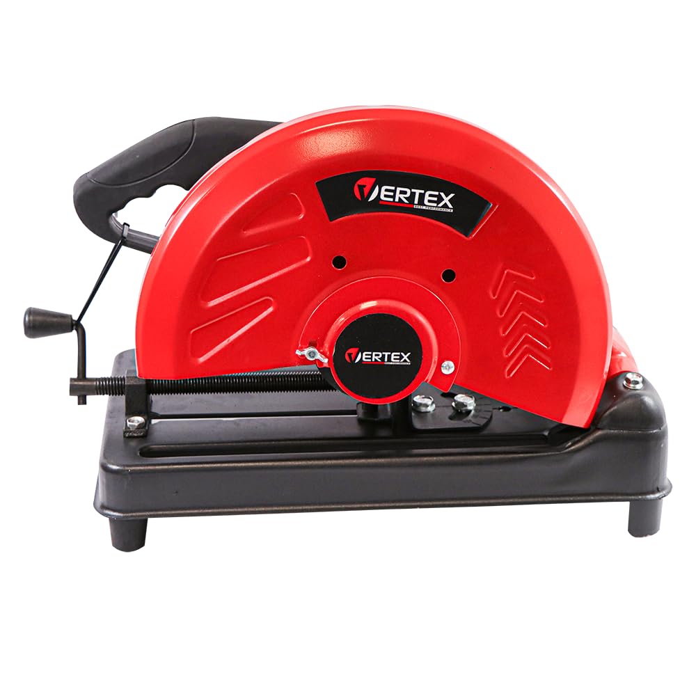 Vertex Przecinarka do Metalu VPM2000, 2000W, 355mm Tarcza w Zestawie, 3800 obr/min, z Funkcją Softstart, Cięcie do 45°, Zestaw z Kluczem i Szczotkami Węglowymi