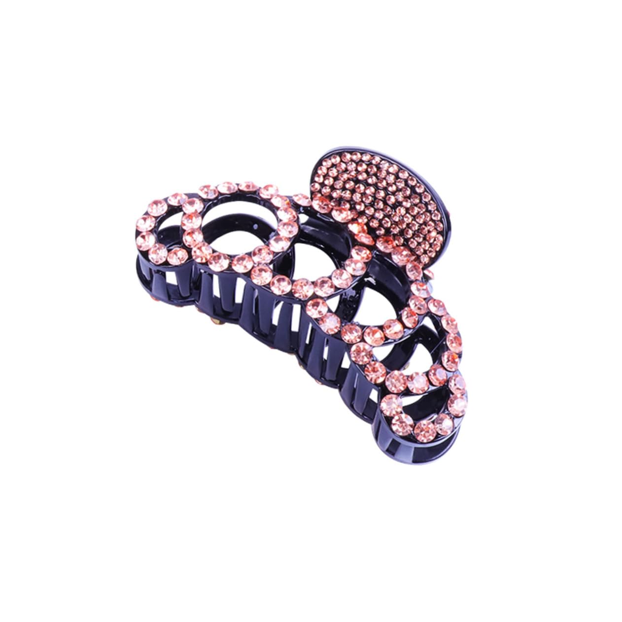 Housoutil 9stücke Teiliges Großer Haarklammern Mit Strass Für Elegante Hochsteckfrisuren Stylische Haaraccessoires Für Damen Violett Und Champagner