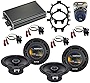 Harmony Audio Compatible with GMC Yukon/Yukon XL 2007-2013 OEM Speaker Replacement Bundle R5 R65 & CXA360.4 Amp