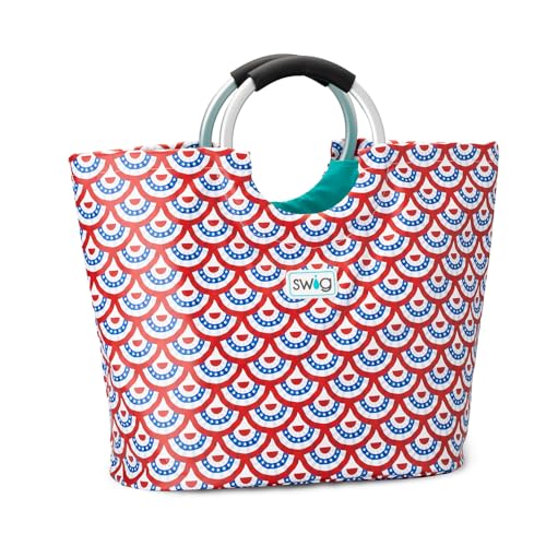 Image of Swig Life Loopi Tote Bag, Large, Lightweight, Waterproof Beach and Utility Bag