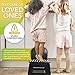 BodyHealt Folding Step Stool-Back Support- Small Collapsible Step Riser for Adults, Kids and Seniors - Portable Non-Slip Chair with Handle- 4” Stepping Stool for Kitchen, Toilet, Bathroom, Bed, Car,