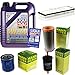 Produktbild QR-PARTS 69380743 Filter Set Inspektionspaket 5 Liter Motoröl Leichtlauf High Tech 5W-40 MANN-FILTER Innenraumfilter Kraftstofffilter Luftfilter Ölfilter