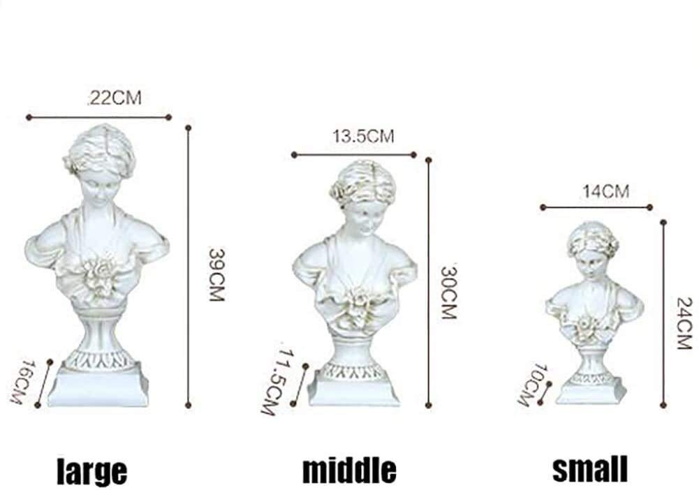 Skulpturen Statuen Home Ornament Antiquitäten Sammlerstücke Kunsthandwerk Einrichtungsfiguren Come Bust Statuen, Harz Griechische Kopfskulpturen, Aphrodite of Milos - Göttin der Liebe Sammle