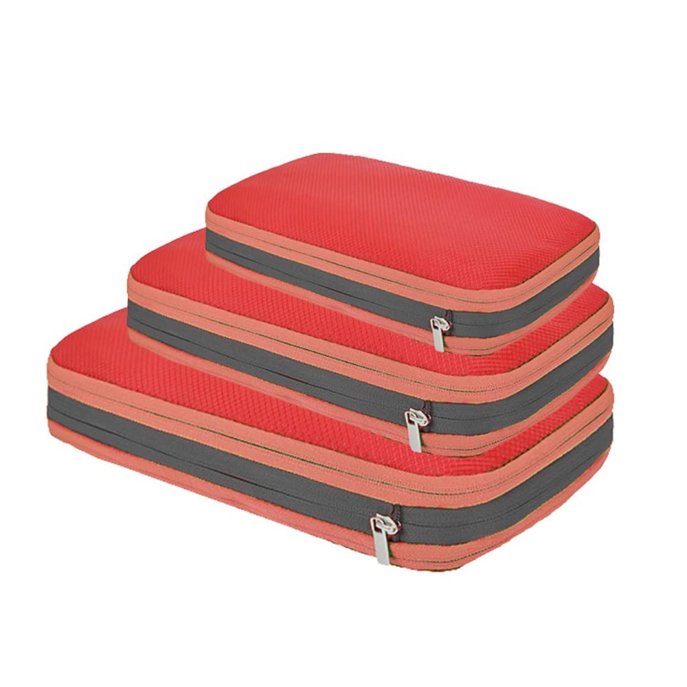 Voyage organisateur de valise double couche pour séparer le linge propre et sale