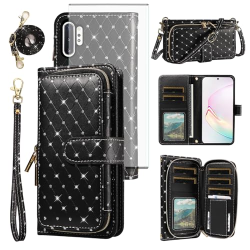 Coque Samsung Galaxy Note 10 Plus US Noir ZSZXLLB rigide de protection fine