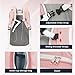 CCGTIOR Multi-Use Beach Tennis Bag For Sport Convertible Padel Backpack - Laptop Sleeve, Ball Sleeve, Fence Hook, Easy Access,Shoe Compartment (Pink)