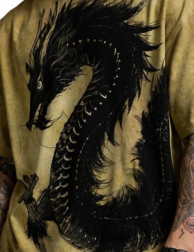 Image of STAND OUT All Over Printed Psychelic Trippy Animal T-Shirts