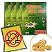 Present™ - NEW 2022 - 4 Plaques ultra collante pour souris et rats parfumées aux CACAHUÈTES, piège à glu pour souris et Rats professionel, Piège collant, Piège à rat, piege a souris, | Taille 21*31cm