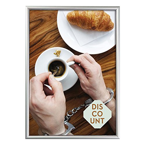 Cadre pliant onglet 15 mm DIN A2 pour organiser le bureau ou le salon
