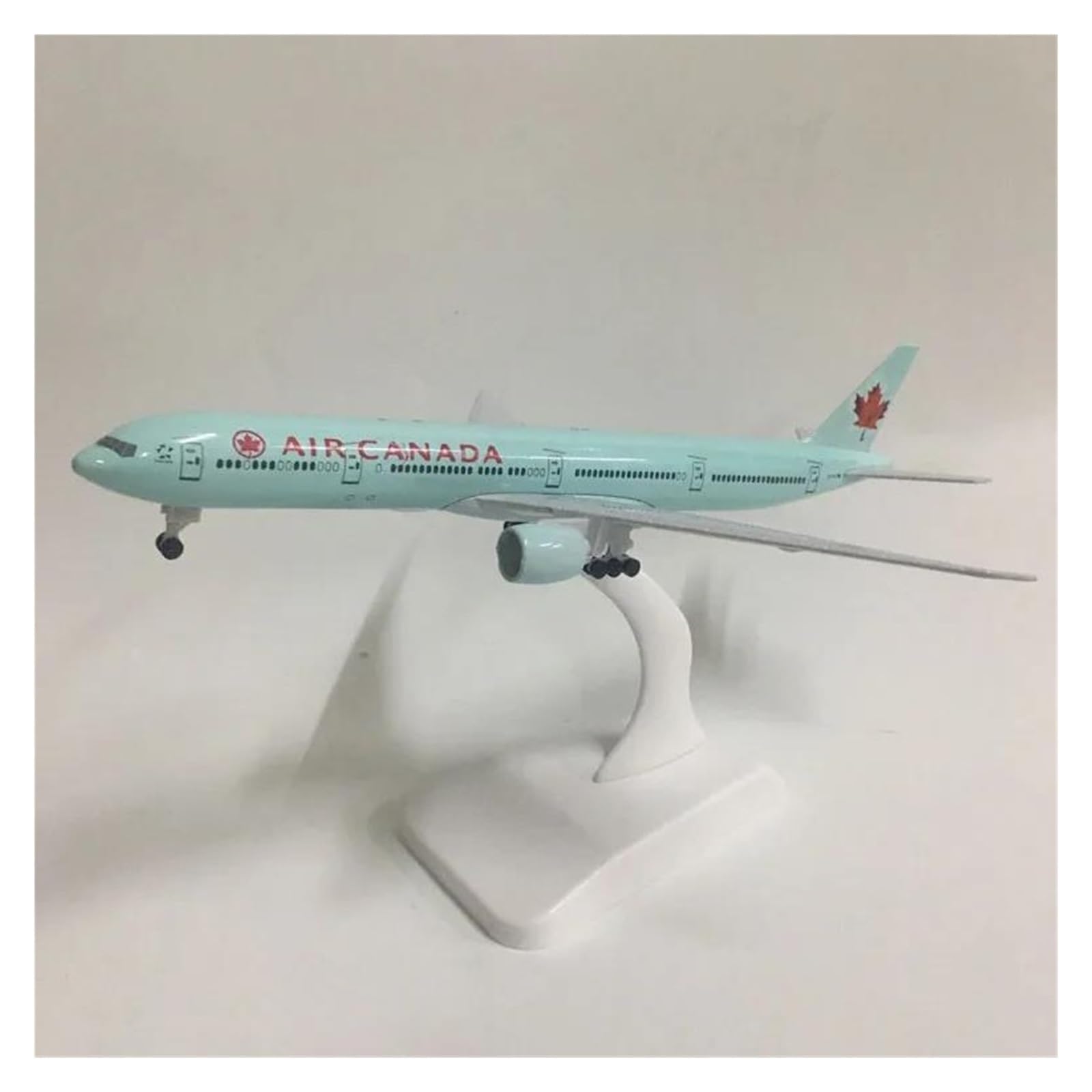 Avión a Escala 20cm1:300 para Air Canada Boeing 777, Modelo de avión, Modelo de avión de Metal Fundido a presión, Adecuado para exhibición