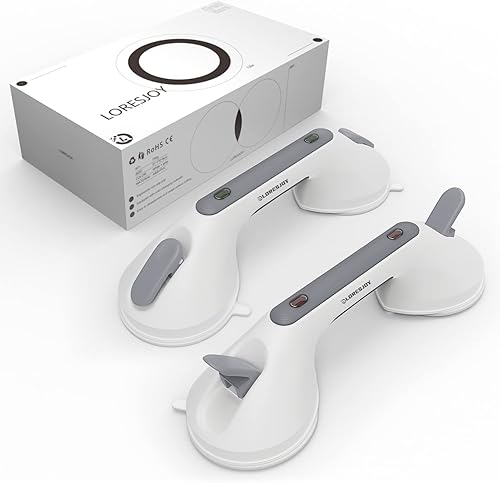 Barras de agarre para ducha para bañeras y duchas, soporte para discapacitados, barras de agarre de succión para ancianos, asistencia de equilibrio,