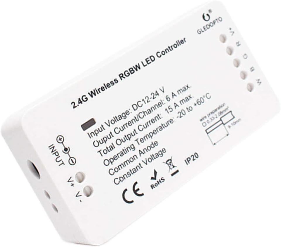 Control de ZIGBEE RGBW Strip LED Controller 12V-24V Wireless App de Voz RGBW LED LED Luces de Tira Controller