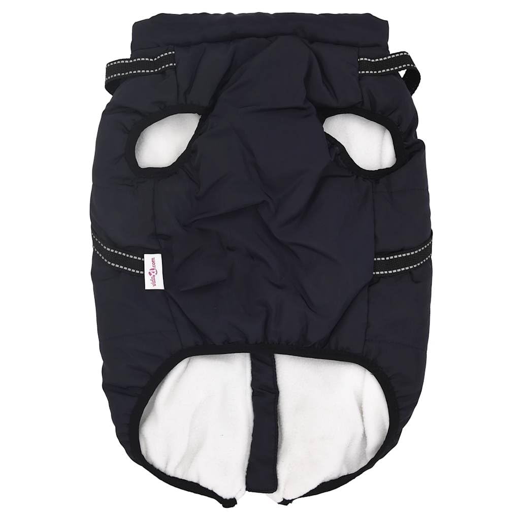 Homgoday Abrigo Perro con arnés Impermeable Reflectante 4XL Azul Marino