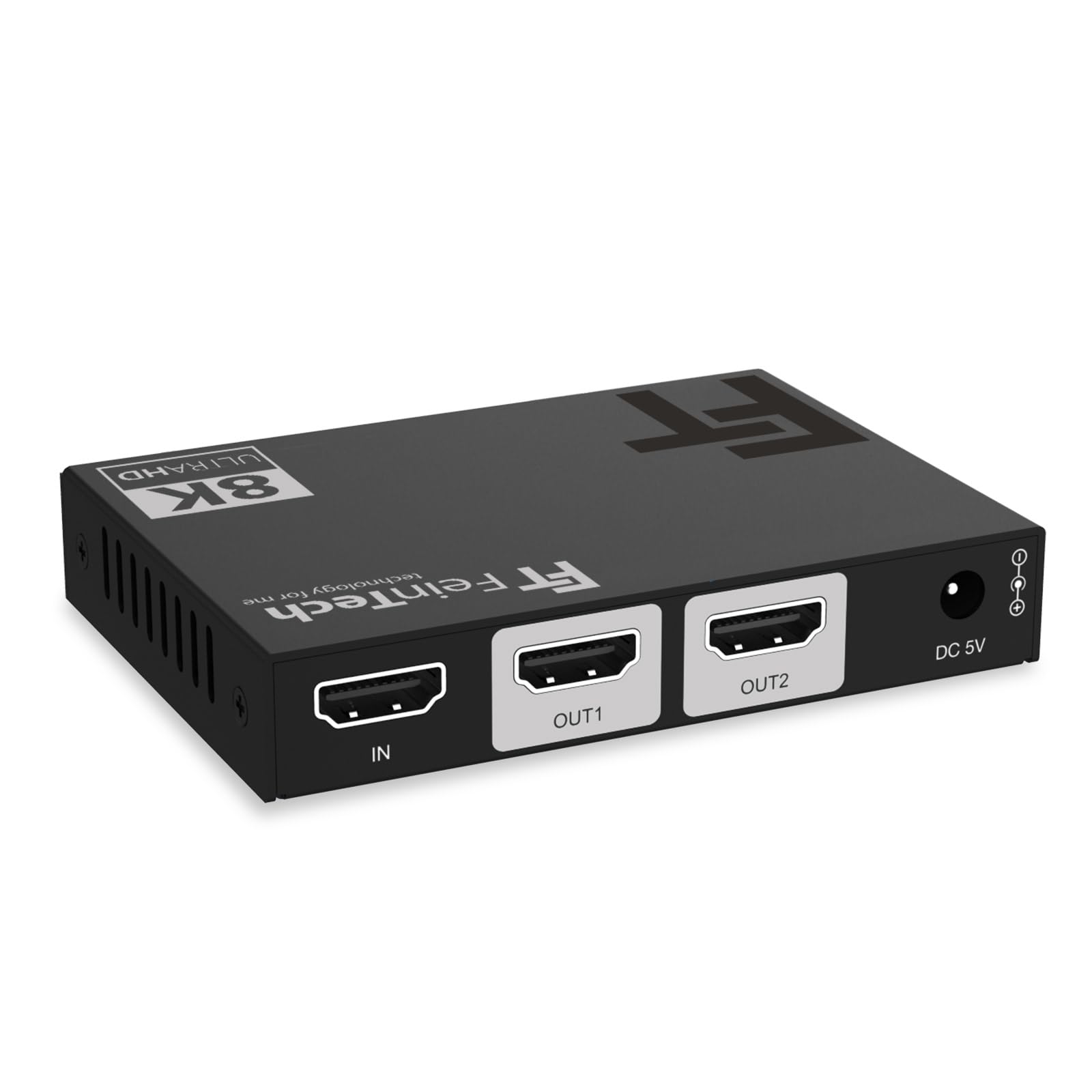 FeinTech Splitter HDMI 2.1 4K 120Hz 8K Downscaler SP210 1 in 2 Out