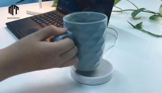 Scalda Tazza USB Portatile - Mantieni Caffè E Tè A 55°C Con Touch Smart E Alimentazione USB - Foto 4