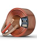 FEDUS Audix,16 Gauge/AWG Speaker Wire Cable 10M 32.8 Feet Oxygen-Free Copper 2 Conductors Audio Cable For Car Speakers Stereos, Subwoofer, Home Theater Speakers, Hifi Surround Sound System