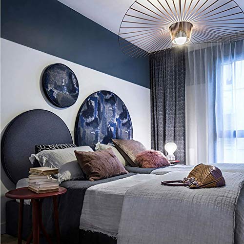 Chandelier de chambre à coucher vintage en tissu ajustable - 4