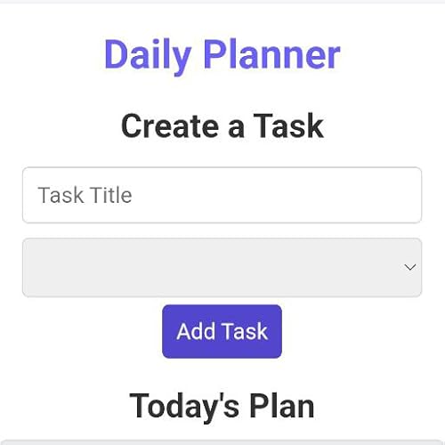 App Daily Planner