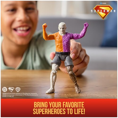 Image of DC Comics, Superman 6-Inch Metamorpho Action Figure, Authentic Superman Movie Styling, Super Heroes Kids Toys for Boys and Girls Ages 4 and Up