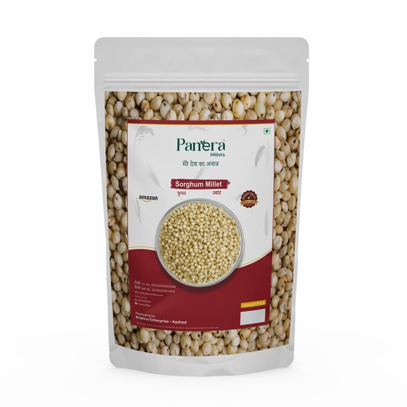 Jowar Millet Grains | 500g| Great Healthy Breakfast and Diet Food | Helps for Weight Loss Management | Rich In Calcium, Manganese,Protein, Fibre and Copper