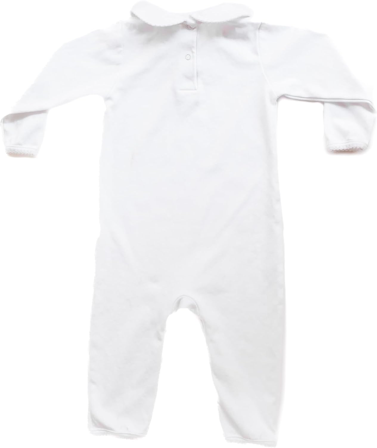Romper with Collar Made From 100% Pima Cotton