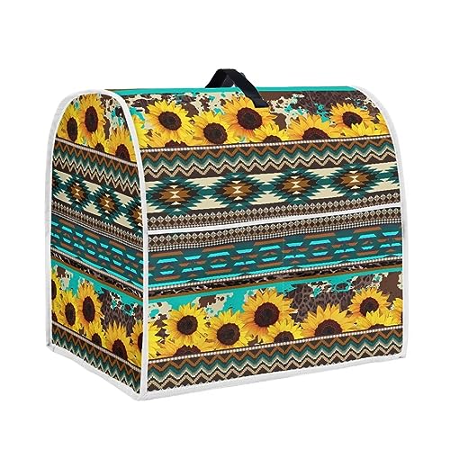 JOAIFO Sunflower Kitchen Decor and Accessories Kitchen Aid Mixer Cover for Stand Mixer,Aztec Navajo Tribal Pattern Stand Mixer Dust Cover for 5 Quart Tilt Head Bowl Lift Models Mixer
