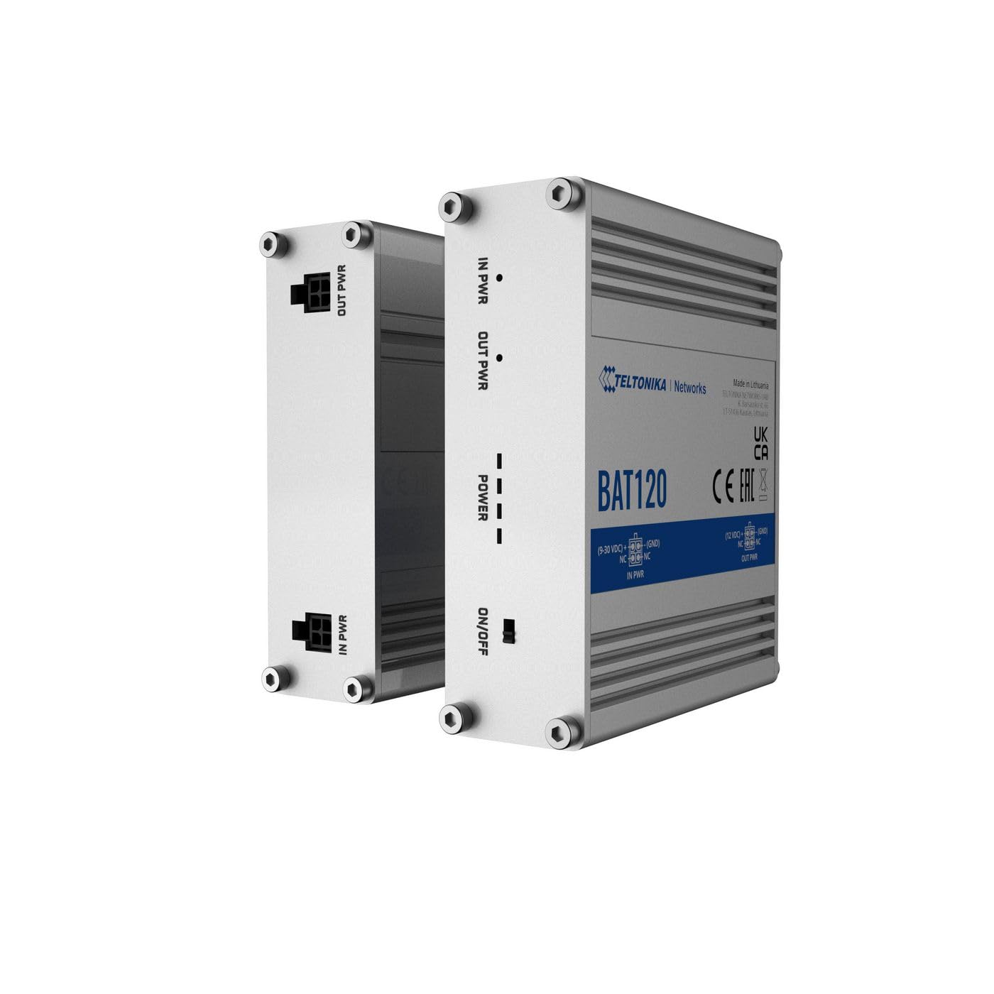 Gruppo di Continuità UPS Industriale DC | Alimentazione 9–30 V | Batteria Integrata 17 Wh | Protezione Sovratensione | Design Compatto