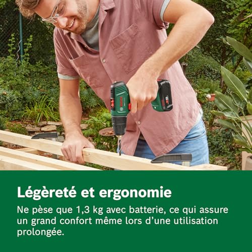 Perceuse-visseuse sans fil Bosch 18V-40 avec son engrenage 2 vitesses et son couple de 40 Nm - 7