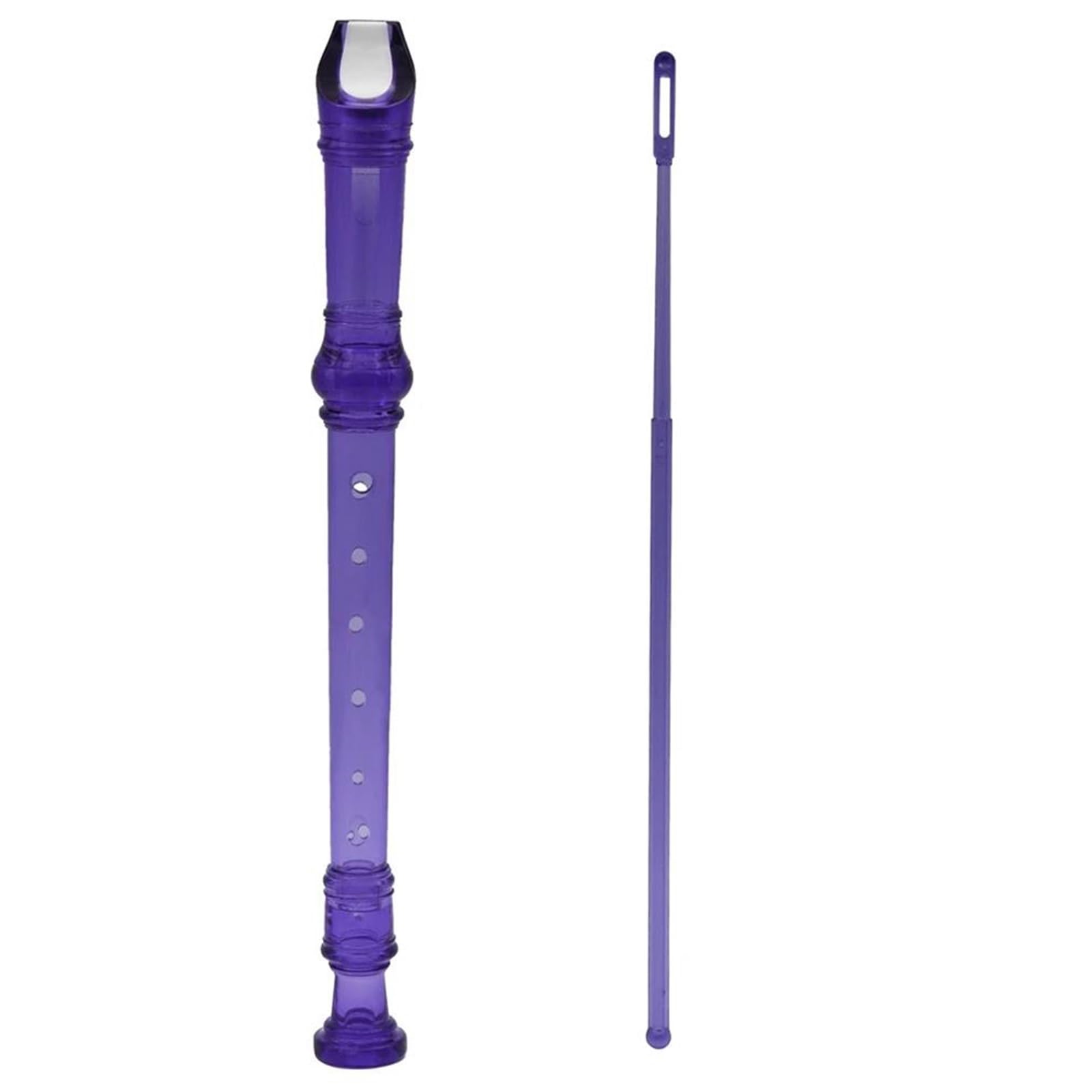 Flauto Dolce Professionale Registratore Acuti Staccabile In ABS (strumento A Fiato)(Blue)