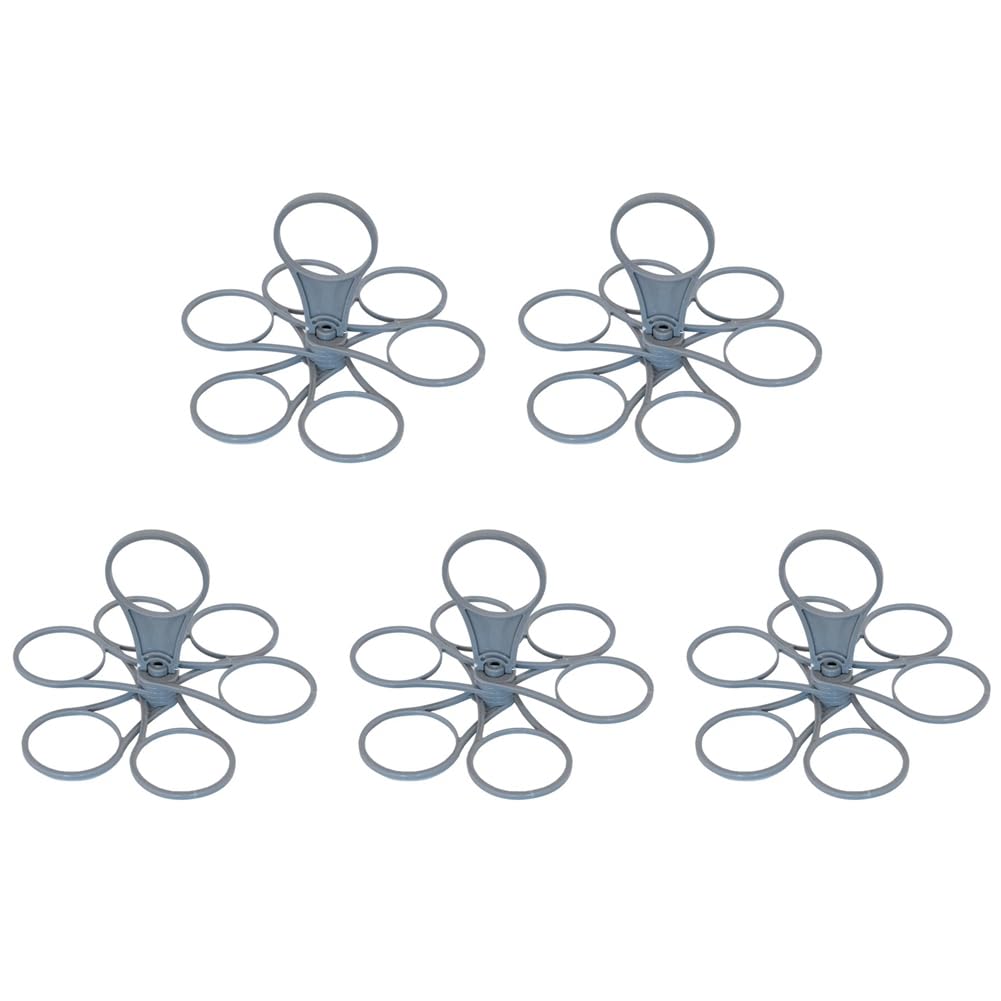 Osmond 5Pcs Foldable Rotating Portable Glass Coffee Cup Plastic Portable Cup Holder 6 Sticks Cup Lifter.
