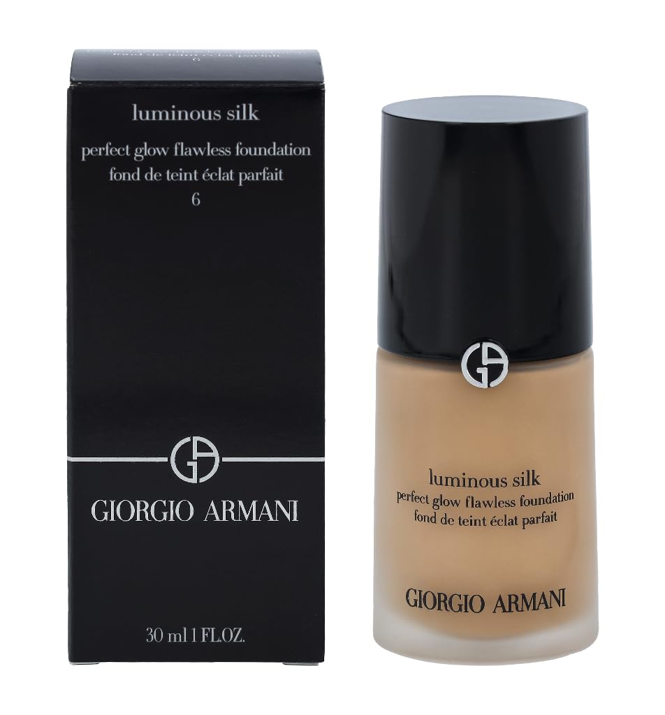 Amazon.com : GIORGIO ARMANI Luminous Silk Foundation - # 6 Medium