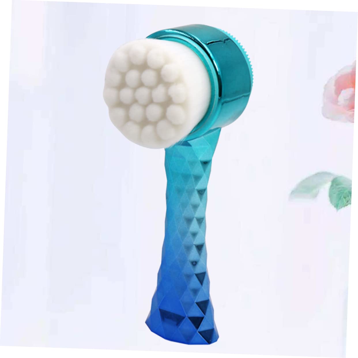 GALPADA Facial Brush for Cleansing Soft Double-Sided Brush for Skin Care Portable Facial Scrub Tool Gentle for Skin