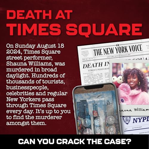 MMC Times Square - Murder Mystery Game for Adults on Date/Game Night - Image 2