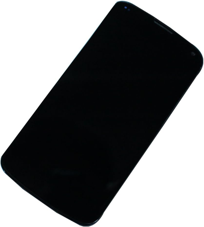 Black LCD Display Touch Screen Glass Panel Digitizer Assembly Housing Frame Repair Part for LG Google Nexus 4 E960