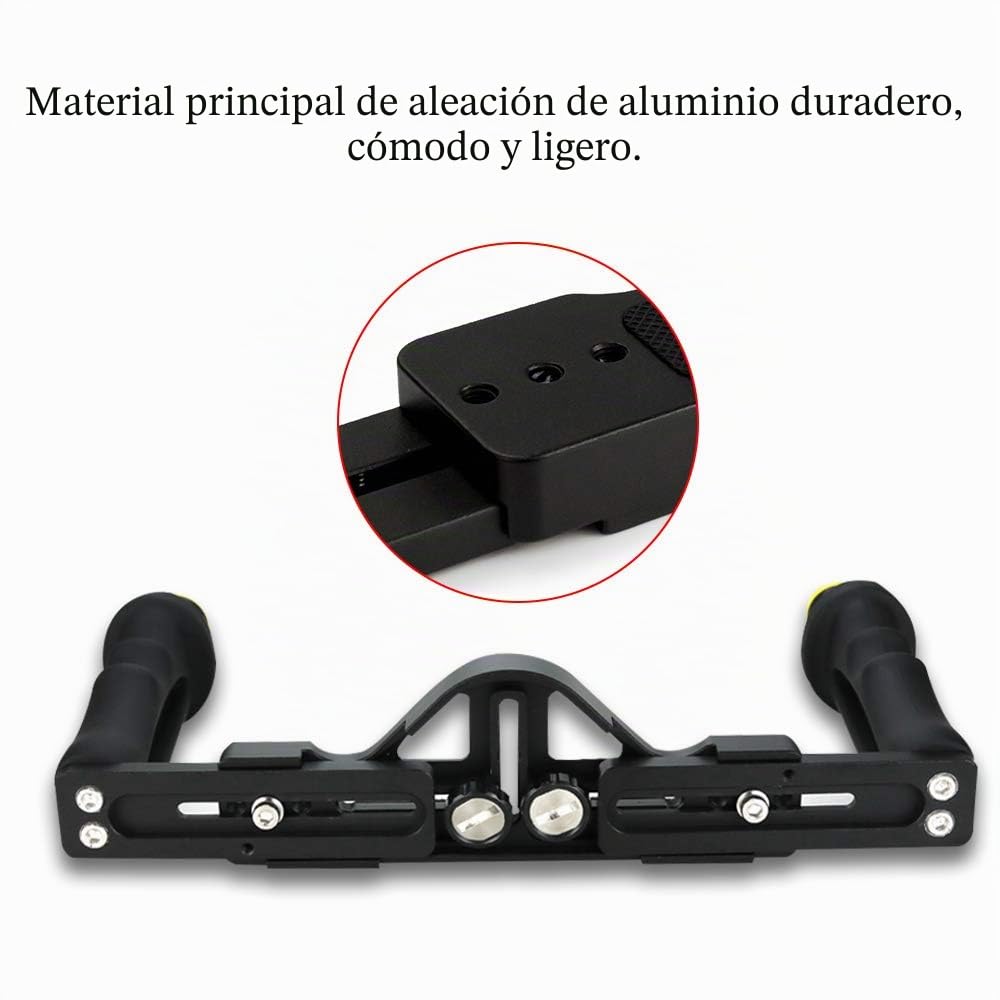 Sea frogs Bandeja de Aluminio/Agarre para Carcasas de camaras subacuaticas