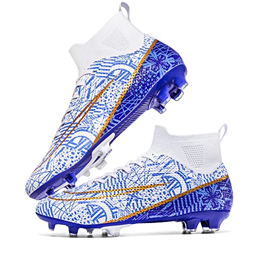 ERWITT Fußballschuhe Herren Jungen High Top Spike Athletics Professionelle...