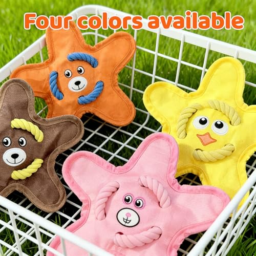 Juguete Mordible Sonoro para Perros TJE Color Naranja miniatura 4