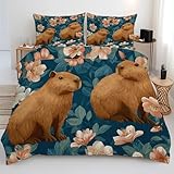 Taille - Housse de couette 160x200 cm avec 2 taies d’oreiller 65x65 cm remarque couette et draps non inclus. Ensemble de Literie et taies d'oreiller sont réversibles