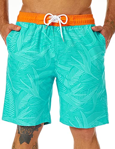 Image of KAILUA SURF Mens Swim Trunks Long, Quick Dry Mens Boardshorts, 9 Inches Inseam Mens Bathing Suits with Mesh Lining