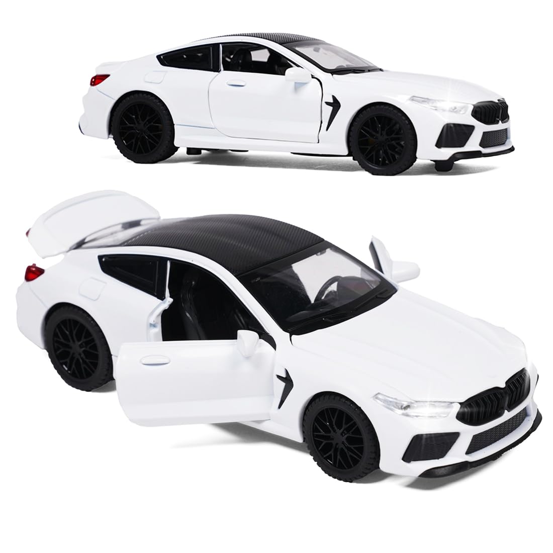 Wembley BMW Die-Cast Toy Car for Kids | 1:32 Scale Metal Car Model with Openable Doors, Light & Engine Sound | Pull Back Action Realistic Collectible Car Toys for Boys