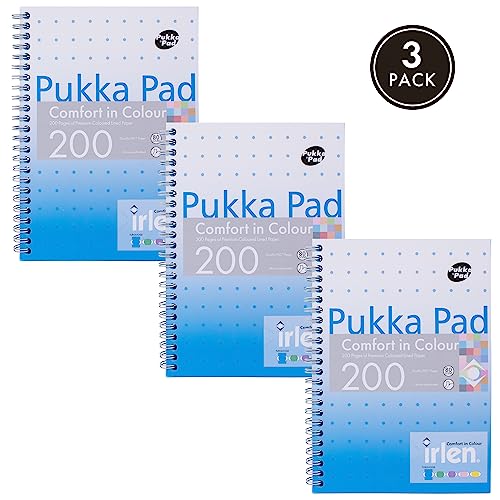 Cahier de perception visuelle Irlen Pukka Pad A5 pour dys