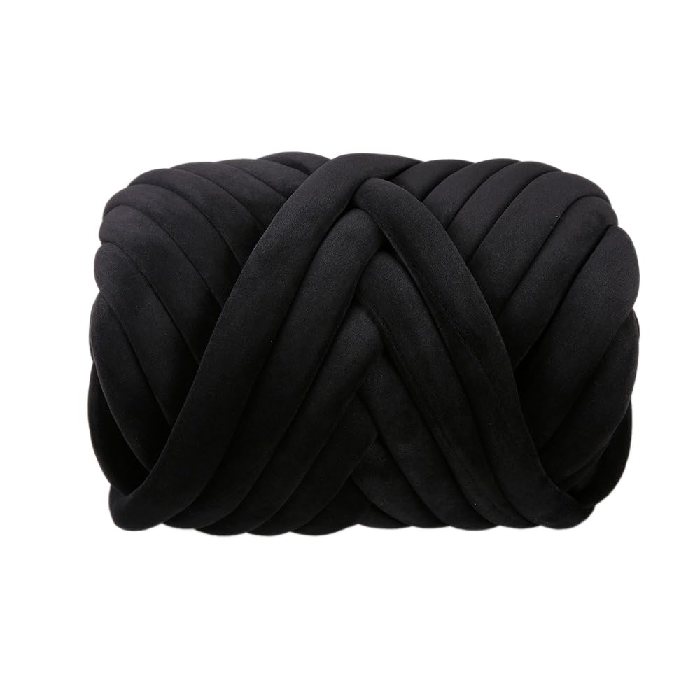 Gruba włóczka wełniana, 1000 g, Chunky XXL Yarn do dziergania na ręce, przędza do dziergania na ręce, nieporęczna przędza dla początkujących, do szydełkowania, koców, poduszek, kosza dla zwierząt