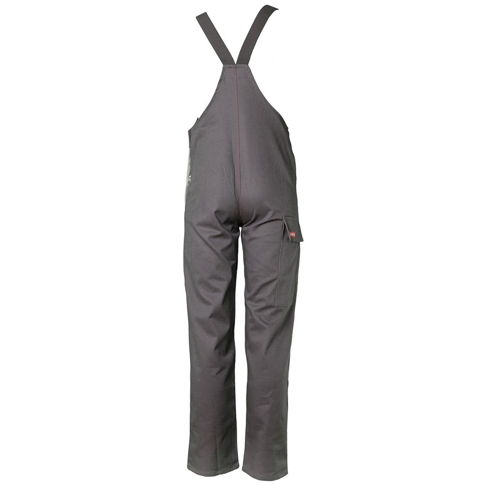Planam 1711048 - Peto "protección contra el calor/soldador", 360 g/m², tamaño 48, gris
