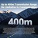 Accsoon Como SE Wireless Headset Intercom System 5-Person Full Duplex 1312ft Team Communication Group Talk, 30+Hour Battery Life