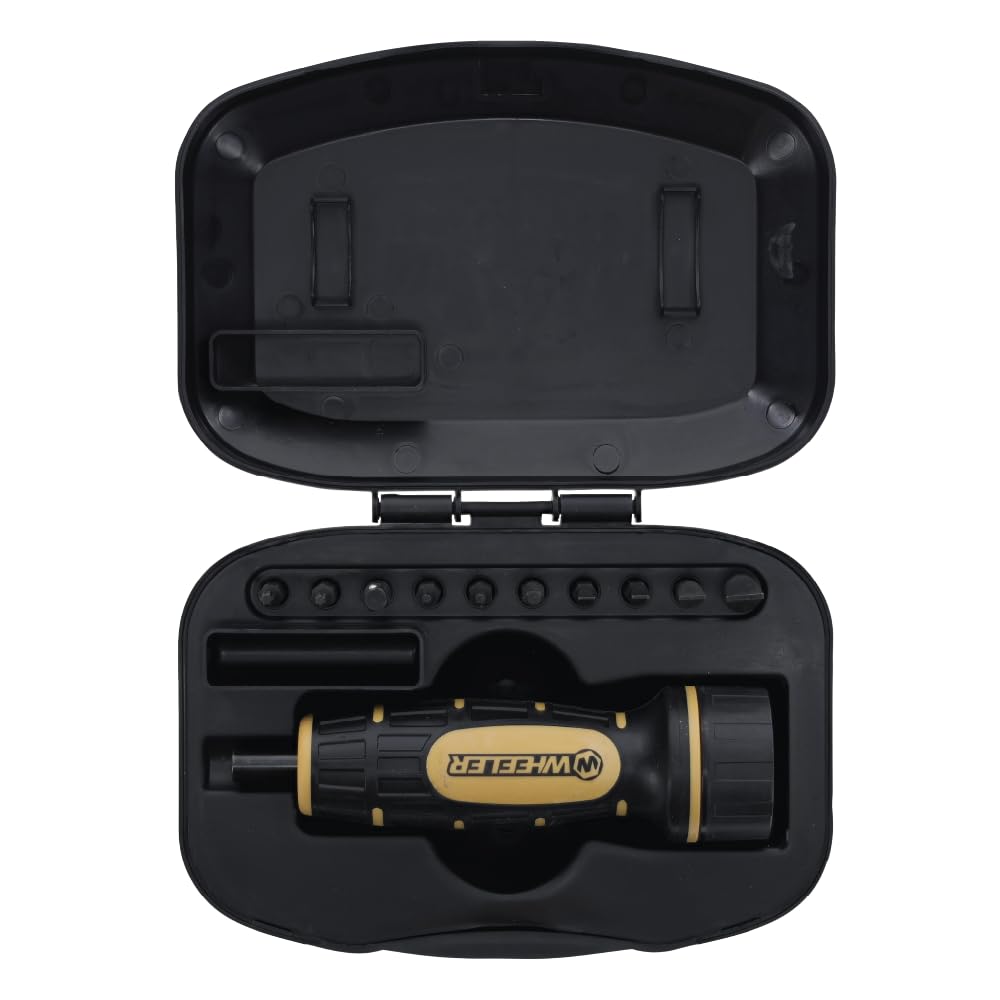 wheeler manual firearms accurizing torque wrench with inchpounds measurement bits and storage case for scope mounting gunsmithing and maintenance