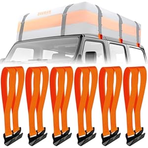 Ovaman Dach Befestigungsgurte 6er Set