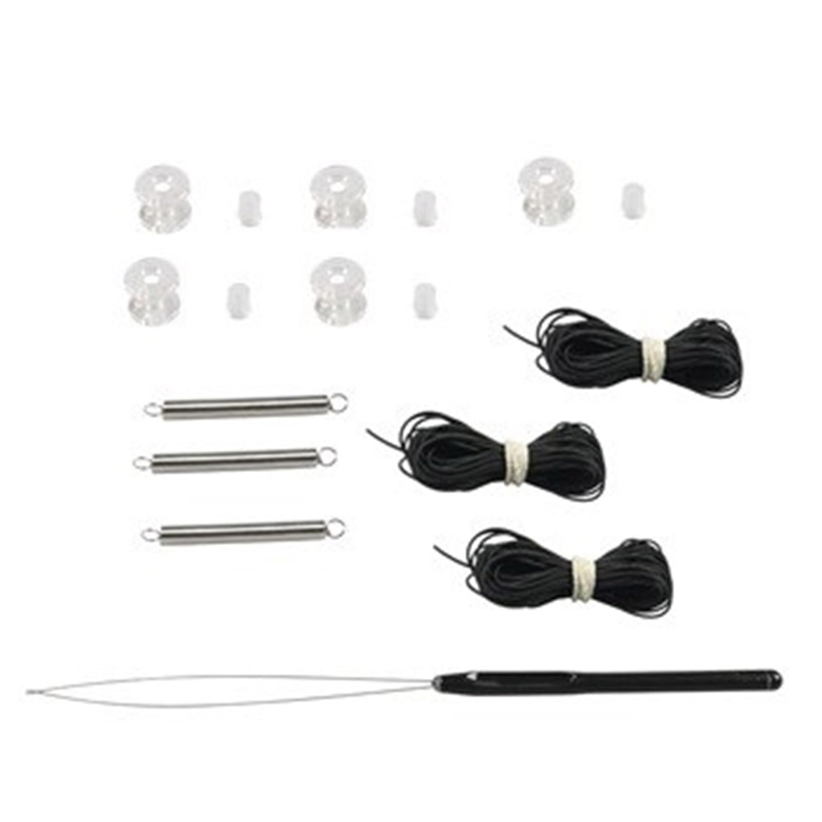 Kit de réparation pour store plissé pour camping-car, ensemble de fixation pour store de nuit, plis pour ombre, noir, blanc, 3 couleurs