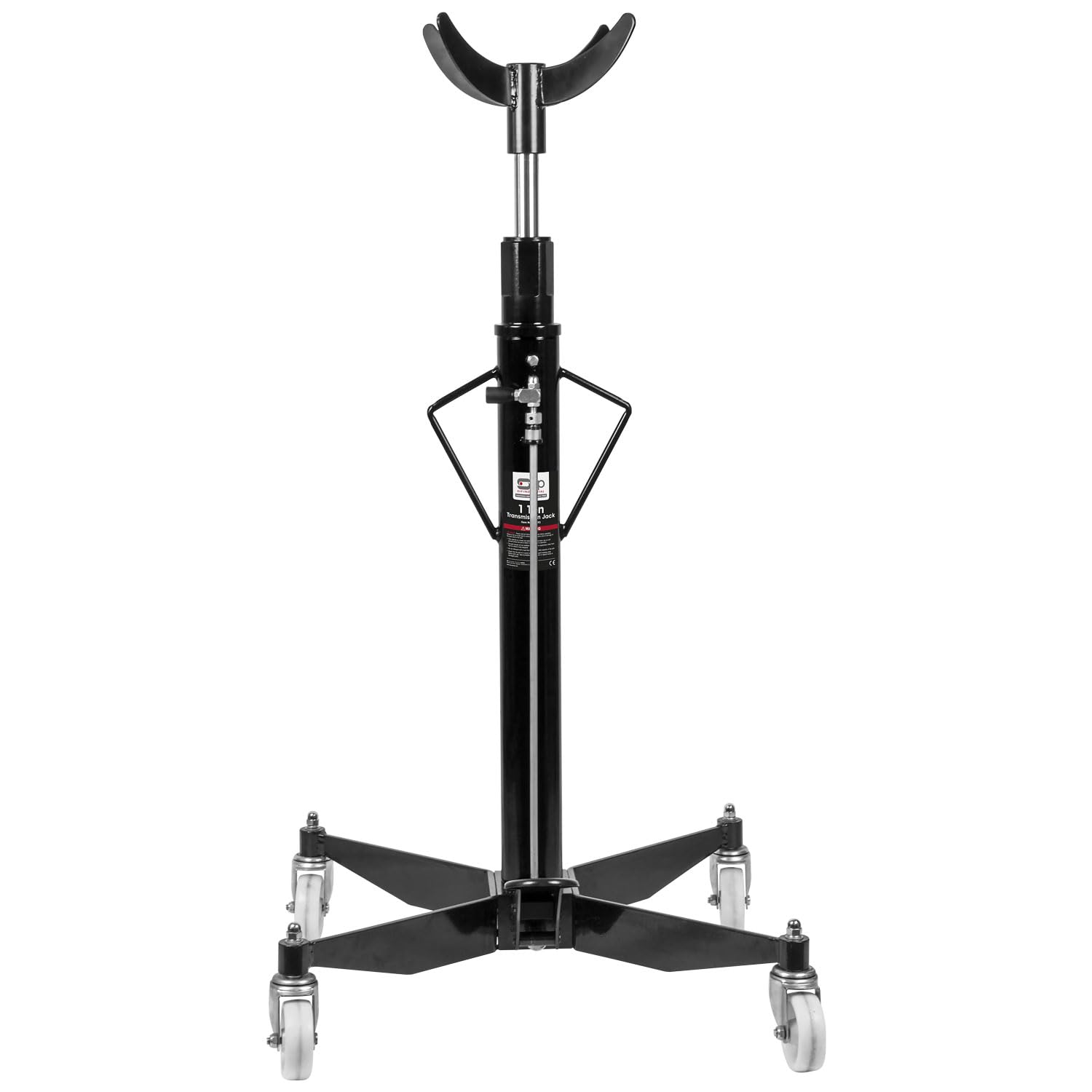SIP 1 Ton Transmission Jack, Hydraulic Jack Transmission Adapter, 1258mm to 2145mm Lifting Height